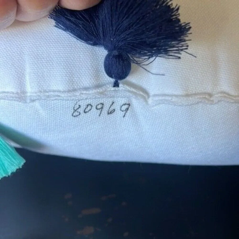 Pottery Barn Tassel Pillow